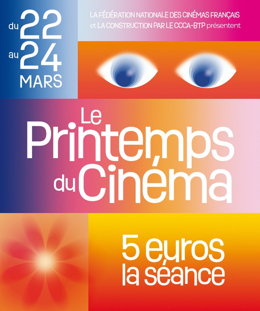 Affiche Printemps du Cinéma 2026